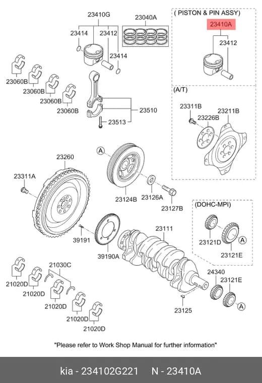پیستون STD-C