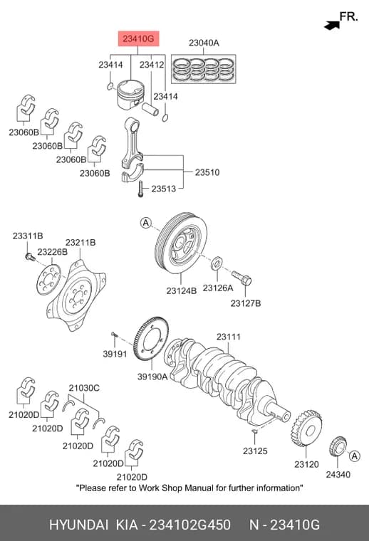 پیستون STD-A