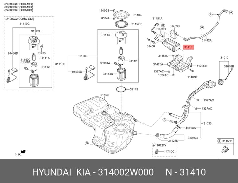 کنیستر بنزین IX45