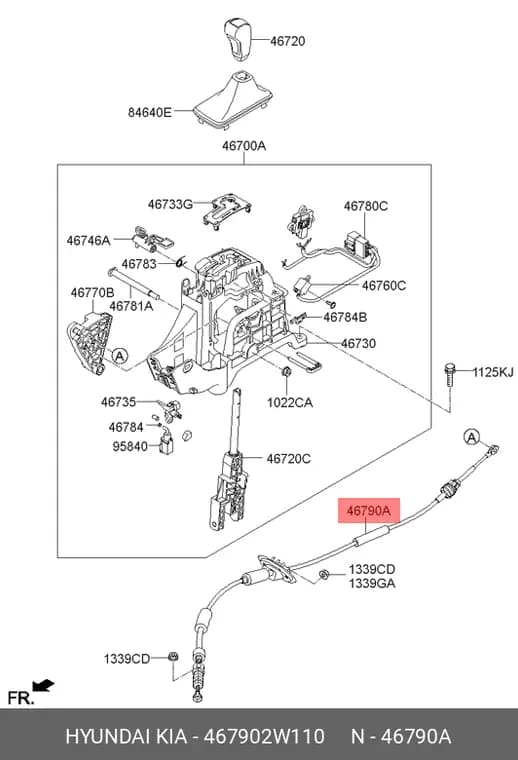 سیم تعویض دنده IX45