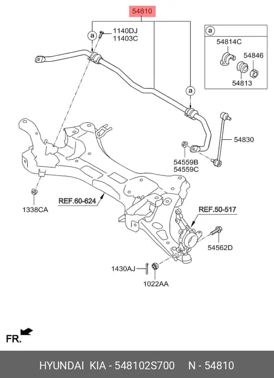 میل تعادل IX35