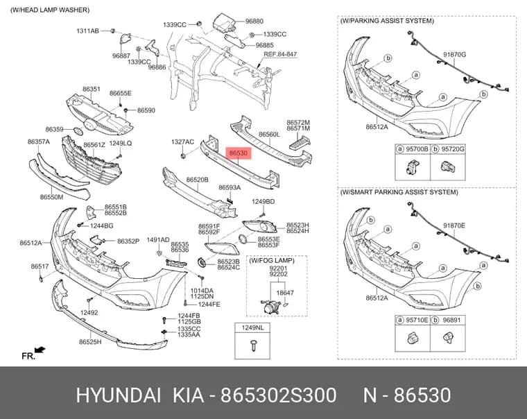 دیاغ سپر جلو IX35